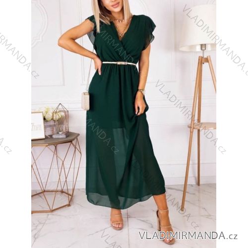 Sommer Kurzarm Sommerkleid (S / M ONE SIZE) ITALIENISCHE MODE IMWY21019