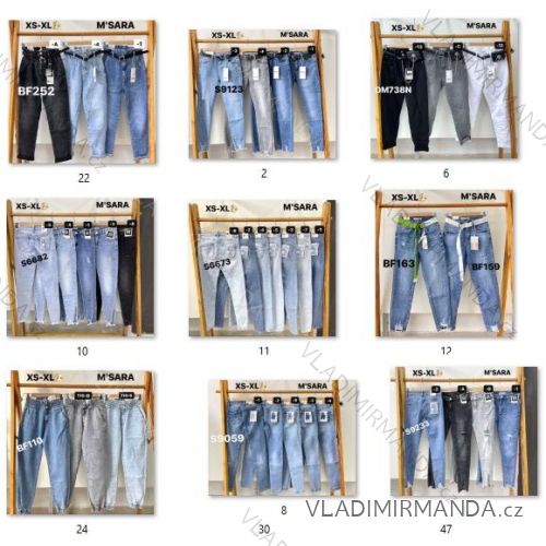 Jeans für Damen (xs-5xl) Katalog M.SARA MSR22rifle-April