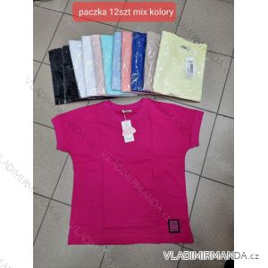 Tričko krátký rukáv dámské (S-XL) TURECKÁ MÓDA TMWG22G5325