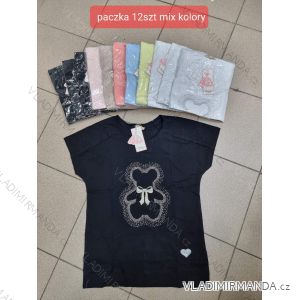 Tričko krátký rukáv dámské (S-XL) TURECKÁ MÓDA TMWG22G5325