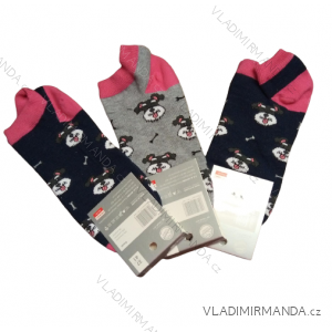 Socken Valentine fröhliche schwache Frauen (37-41) POLISH FASHION DPP21001