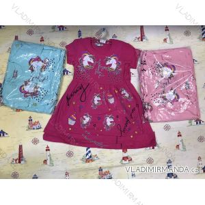 Kleid Kurzarm blinkendes Baby (2-8 Jahre) TÜRKISCHE PRODUKTION TVB21GIRL02