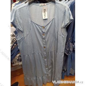 Šaty klasik  dlouhý rukáv dámske (M/L ONE SIZE) TALIANSKÁ MÓDA IMB21300