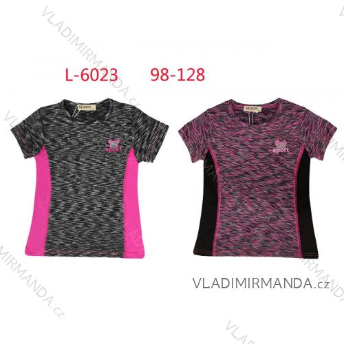 T-Shirt Funktionssport Kurzarm Kinder Mädchen (98-128) SEZON SEZ22L6023