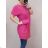 Kleid Oversize Kurzarm Damen (4XL/5XL ONE SIZE) ITALSKÁ MÓDA IM422026