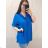 Tunika / Bluse Langarm Damen Oversized (3XL / 4XL ONE SIZE) ITALIAN FASHION IMWQ2191650 3xl / 4xl weiß