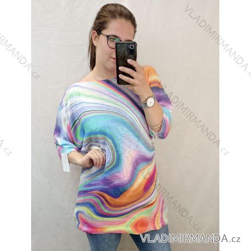 Leichter Damenpullover (uni l / xl) ITALIAN FASHION IMB21452