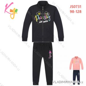 Langarm-Sweatshirt und Jogginghose für Mädchen (98-128) KUGO JS0731