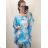 Tunika kurzarm frauen oversized (4XL / 5XL ONE SIZE) ITALIAN FASHION IM422330