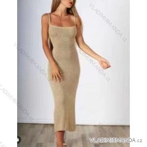 Sommer langes Tüllkleid Carmen Damen (S / M ONE SIZE) ITALIAN FASHION IMWA222461