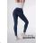 Lange Leggings DAMENLEDER (UNI S-M) ITALIENISCHE MODE IMM20FD3063