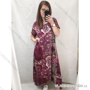 Kurzarmkleid Frauen (2XL-5XL) TURKISH FASHION TML20016