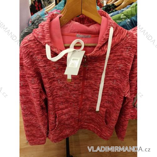 Langärmliges, warmes Sweatshirt mit Reißverschluss und Kapuze für Damen (M-2XL) BENTER BES2246005