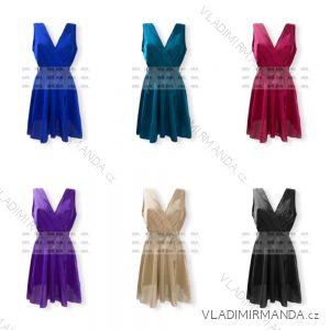 Elegantes, ärmelloses Sommerkleid für Damen (Einheitsgröße S/M) ITALIAN FASHION IMPHD228094