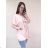 T-Shirt Kurzarm Damen (Uni L / 2XL) MODA ITALY TML21016