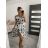 Damen-Sommerkleid Carmen schulterfrei (S/M/L ONE SIZE) ITALIAN FASHION IMM22UN5368 schwarz S/M