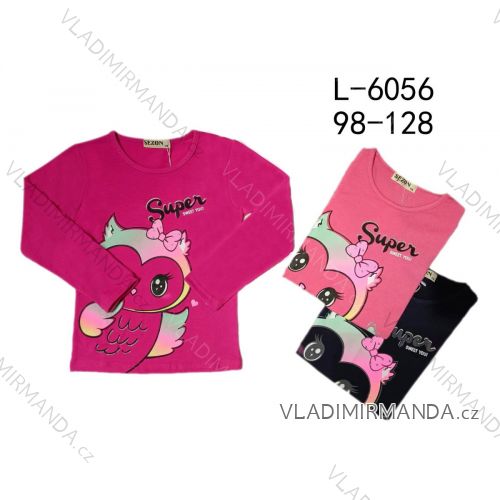 T-Shirt Langarm Kinder Mädchen (98-128) SEASON SEZ22L-6056