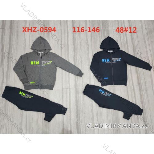 Hoodie- und Trainingsanzug-Set für Kinder, Teenager und Jungen (116-146) ACTIVE SPORT ACT22XHZ-0692