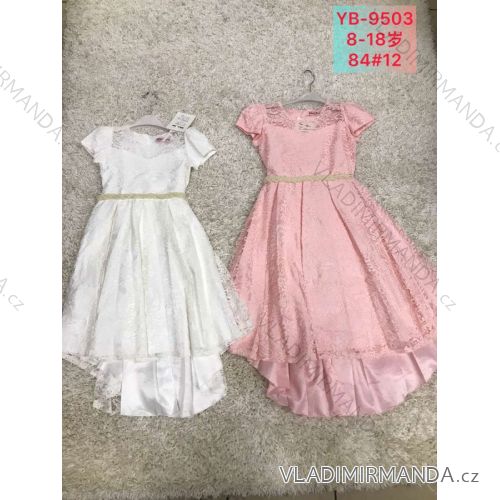 Formales Brautjungfernkleid mit kurzen Ärmeln für Teenager (8-18 JAHRE) ACTIVE SPORT ACT22YB-9503