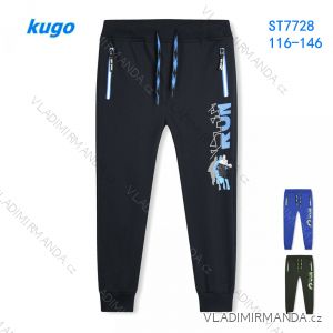 Jogginghose schwach lang Kinder Jungen (116-146) KUGO TM8210