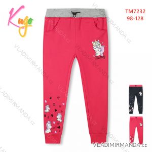 Lange Kinder-Jogginghose für Mädchen (98-128) KUGO TM7232