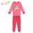 Langer Baby-Pyjama für Mädchen und Jungen (80-110) KUGO MP1750