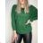 Damen-Langarmpullover (uni s / m) ITALIAN FASHION TM922STAR lila M / L