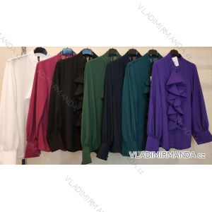 Tunika/Bluse mit langen Ärmeln für Damen (Einheitsgröße S/M) ITALIAN FASHION IMPMM22218560095