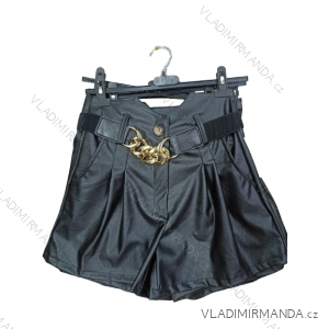 Kunstleder-Shorts für Damen (Einheitsgröße S/M) ITALIAN FASHION IM322250