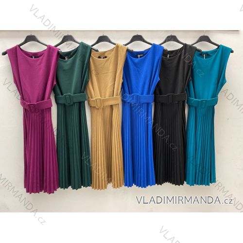 Ärmelloses Sommerkleid für Damen (Einheitsgröße S/M) ITALIAN FASHION IMPDY22XBSL22056