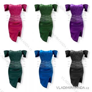 Elegantes Carmenkleid für Damen (S/M ONE SIZE) ITALIAN FASHION IMPHD2223338-1