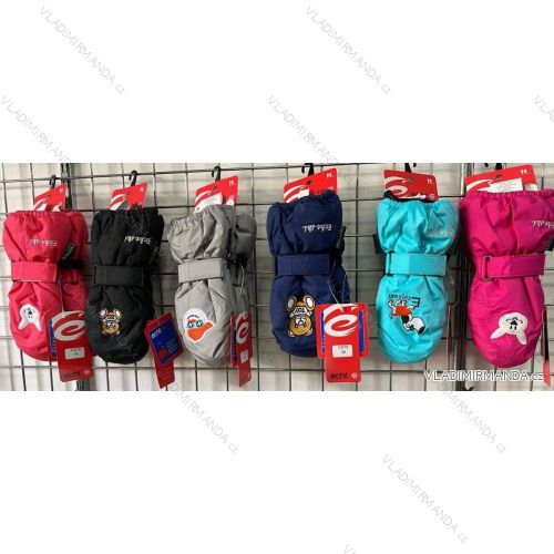 Fäustlinge Skihandschuhe für Mädchen und Jungen (3-8 Jahre) ECHT ECHT19C063-1/D