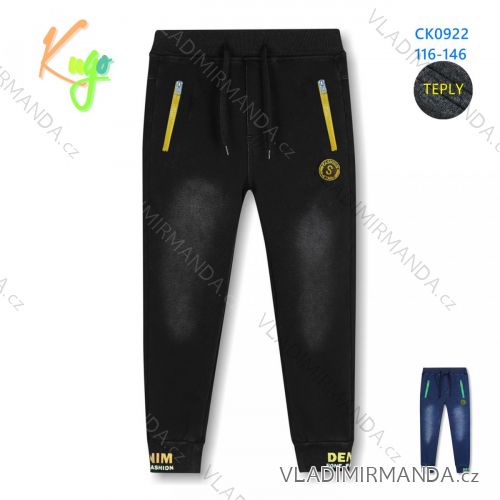 Jeans Jogginghose warm Jugend Jungen (134-164) KUGO YZ8022