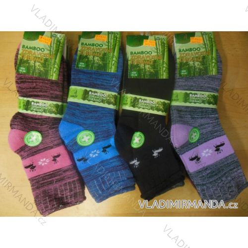 Socken warme Thermo Health Bambus Damen (35-42) AMZF PB-5422
