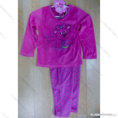 Pyjamas langes warmes Mädchen aus Samt (134-164) VALERIE DREAM GB-4947S
