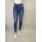 Jeans Jeans drücken lange Damen (26-32) MA520S5227-C S blau