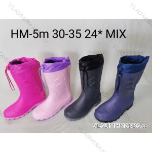 Kinder-Gummistiefel für Mädchen und Jungen (21-25) FSCHUHE STIEFEL OBF22HM106