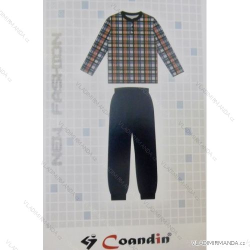 Pyjamas lange Herren Baumwolle (m-3xl) COANDIN S3209-04
