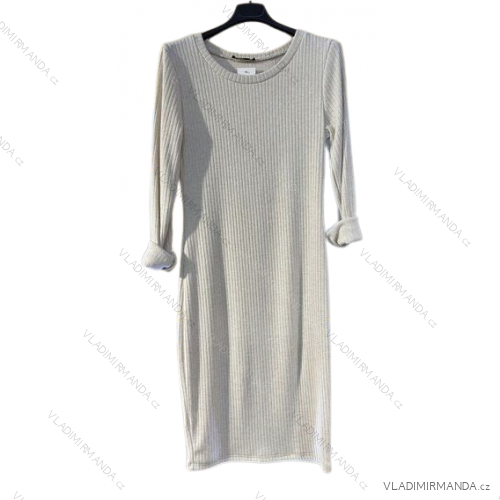 Warmes Langarmkleid für Damen (S/M ONE SIZE) ITALIAN FASHION IMM22UN8379