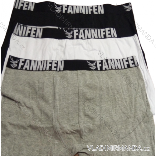 Herren Boxershorts Baumwolle (L-3XL) FANNIFEN  PES22G55450-K mix barev 2XL