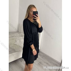 Šaty letní na ramínka dámské (S/M ONE SIZE) ITALSKÁ MÓDA IMPBR22A3791-R9