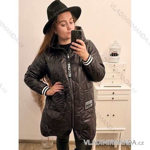 Damen-Kapuzenjacke in großen Größen (XL/2XL ONE SIZE) ITALIAN FASHION IM422684