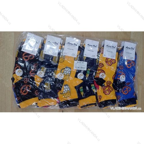 Socken Baumwolle Fröhliches Bier Herren (39-42, 43-46) AURA.VIA AURA22FC8912