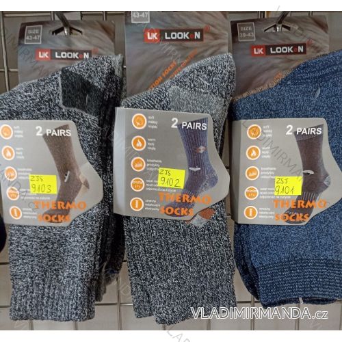 Warme Alpaka-Socken für Herren (43-47) LOOKEN LOK22W9141