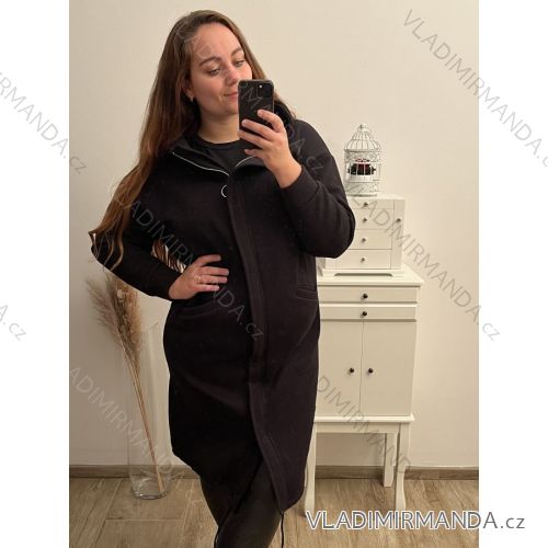 Damen-Kapuzenjacke in großen Größen (XL/2XL ONE SIZE) ITALIAN FASHION IM422684