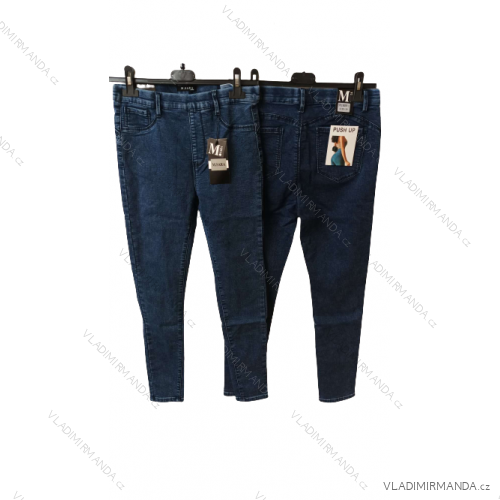 Rifle jeans dlouhé dámské (34-42) M.SARA MSR22MS2801-2