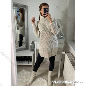 Langarm-Rollkragenpullover für Damen (S/M/L ONE SIZE) ITALIAN FASHION IM322394