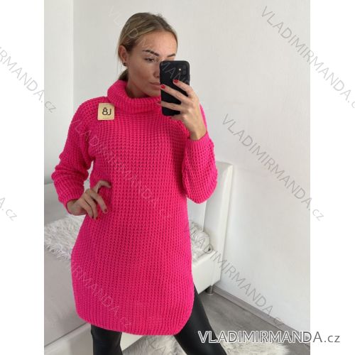 Langarm-Rollkragenpullover für Damen (S/M/L/XL/2XL ONE SIZE) ITALIAN FASHION IM422943