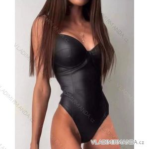 Eleganter trägerloser Damen-Bodysuit (S/M ONE SIZE) ITALIAN FASHION IMWE223981