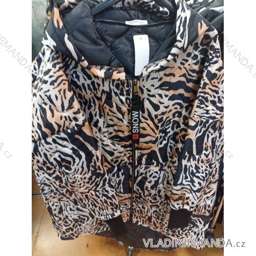 Damen-Kapuzenjacke in großen Größen (XL/2XL ONE SIZE) ITALIAN FASHION IM422684